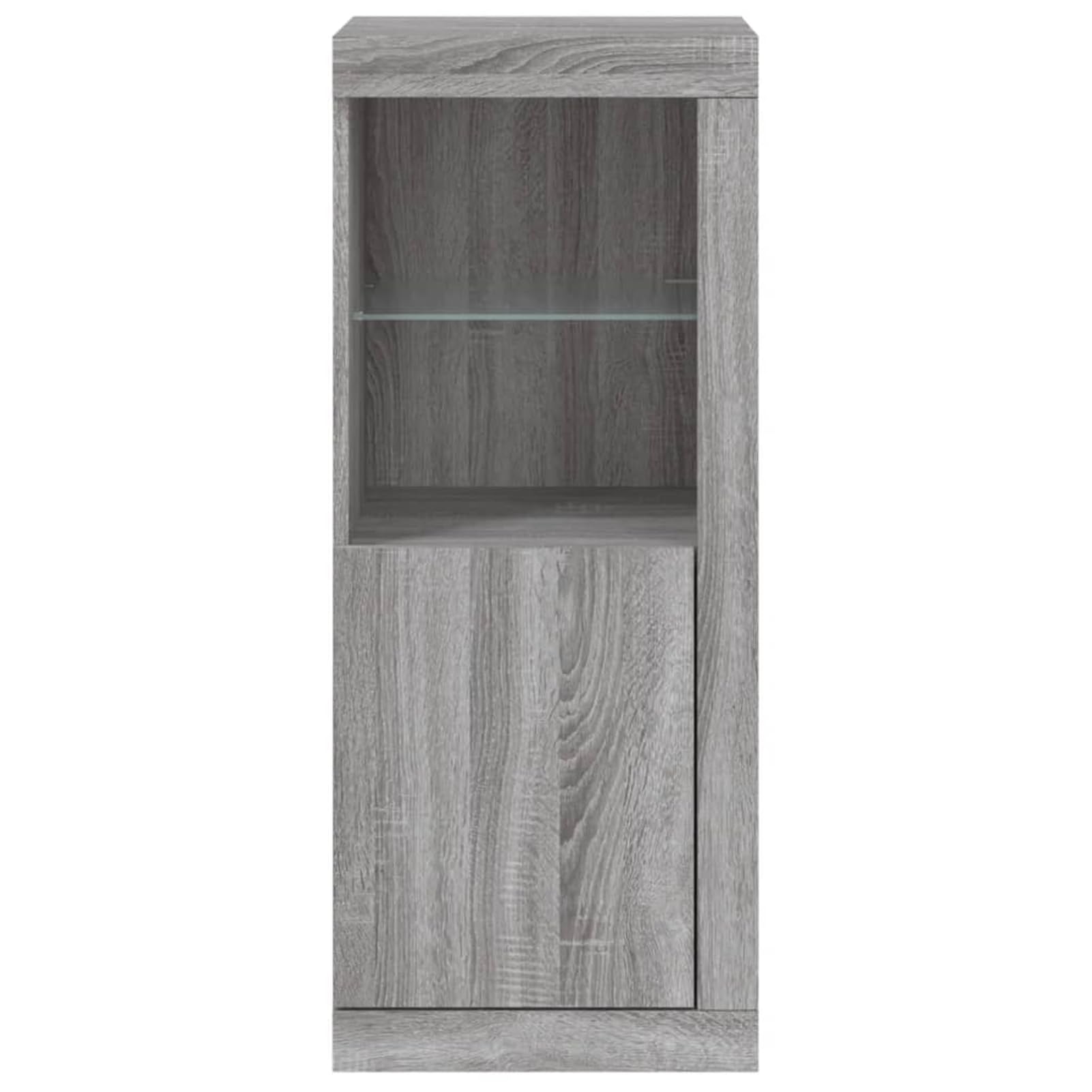 Gecheer Mobiletto con Ruote, mobiletto Bianco 72x33x42,5 cm in truciolato, mobiletto Multifunzionale con Freno per Ufficio, Soggiorno, Cucina e Camera da Letto