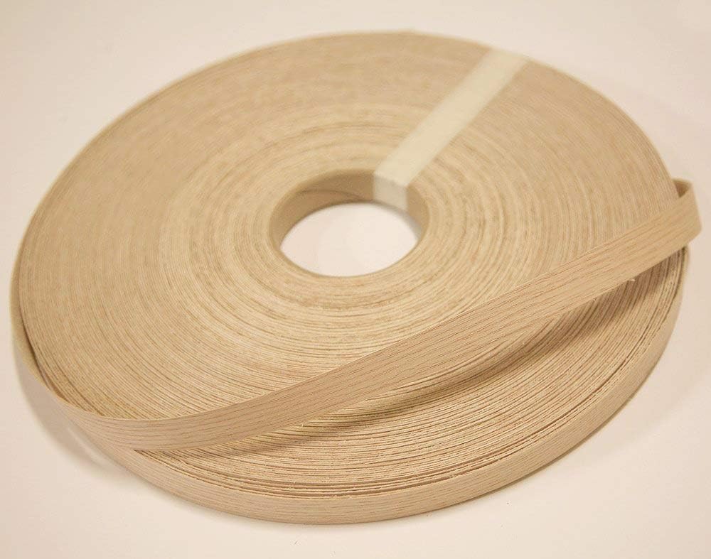 White Oak Edgebanding 13/16" Wide Pre-Glued 250' Roll