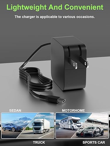 Miniatura 6 de 65W USB C Battery Charger Fit for NOCO Boost X GBX45 GBX55 GBX75 GBX155 Boost Air AX65 & NEXPOW& WOLFBOX& GOOLOO& TREKURE and Other Brand USB-C