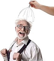 Vista 5 de 4 Pack Scalp Massagers, Handheld Head Massage Tingler, Scratcher for Deep Relaxation, Hair Stimulation and Stress Relief Christmas Gift
