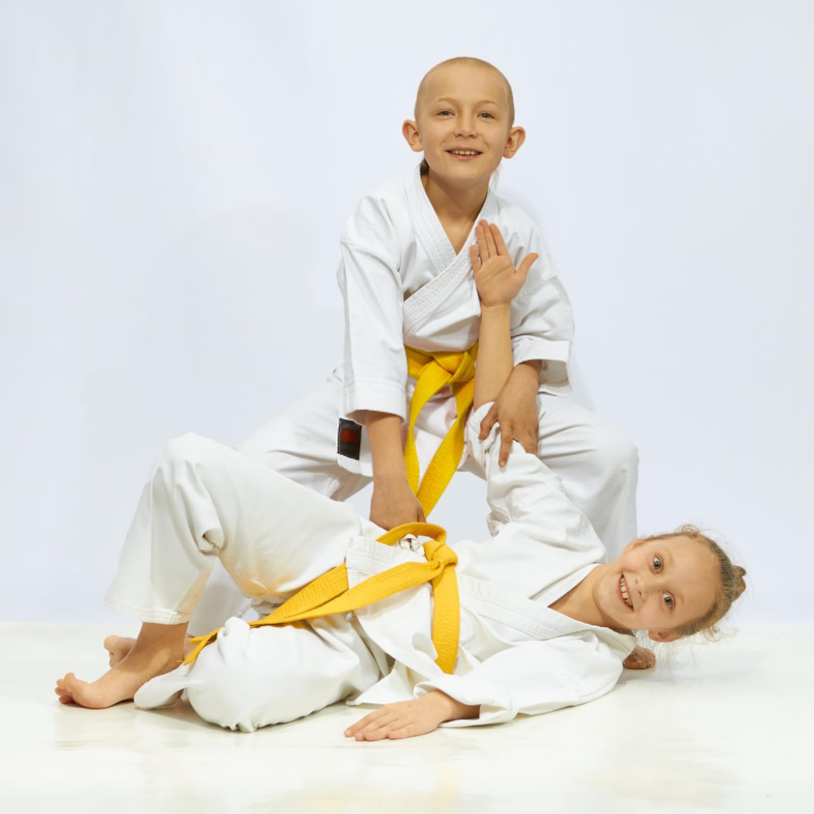 260cm Cinturones de Judo de Karate para Artes Marciales Karate Judo algodón Taekwondo cinturón Profesional de Karate Aikido para niños y Adultos cinturón de Artes Marciales