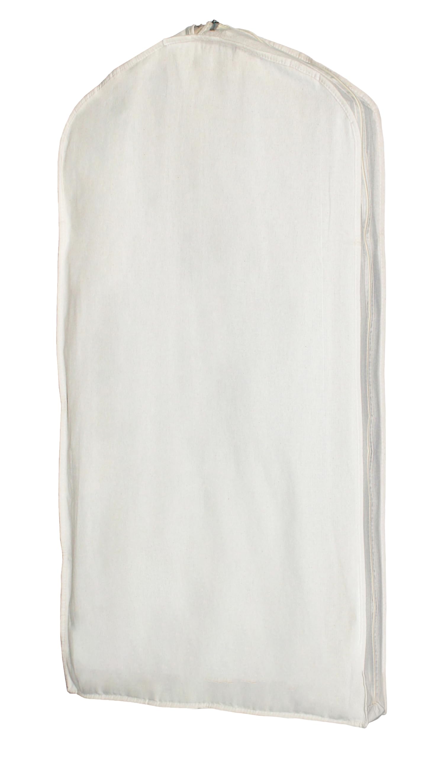 100% cotton canvas garment bags for closet storage and travel 4
