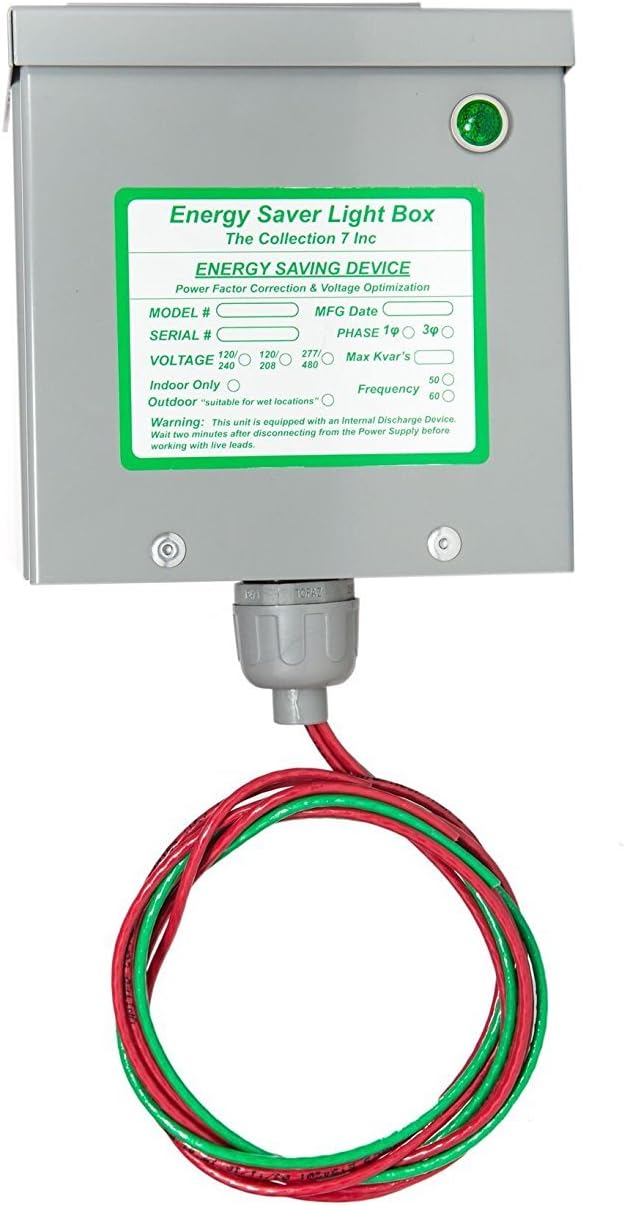MWS KVAR 1400 400 Amp Electric Energy Saver Home Surge Protector Box UL Components