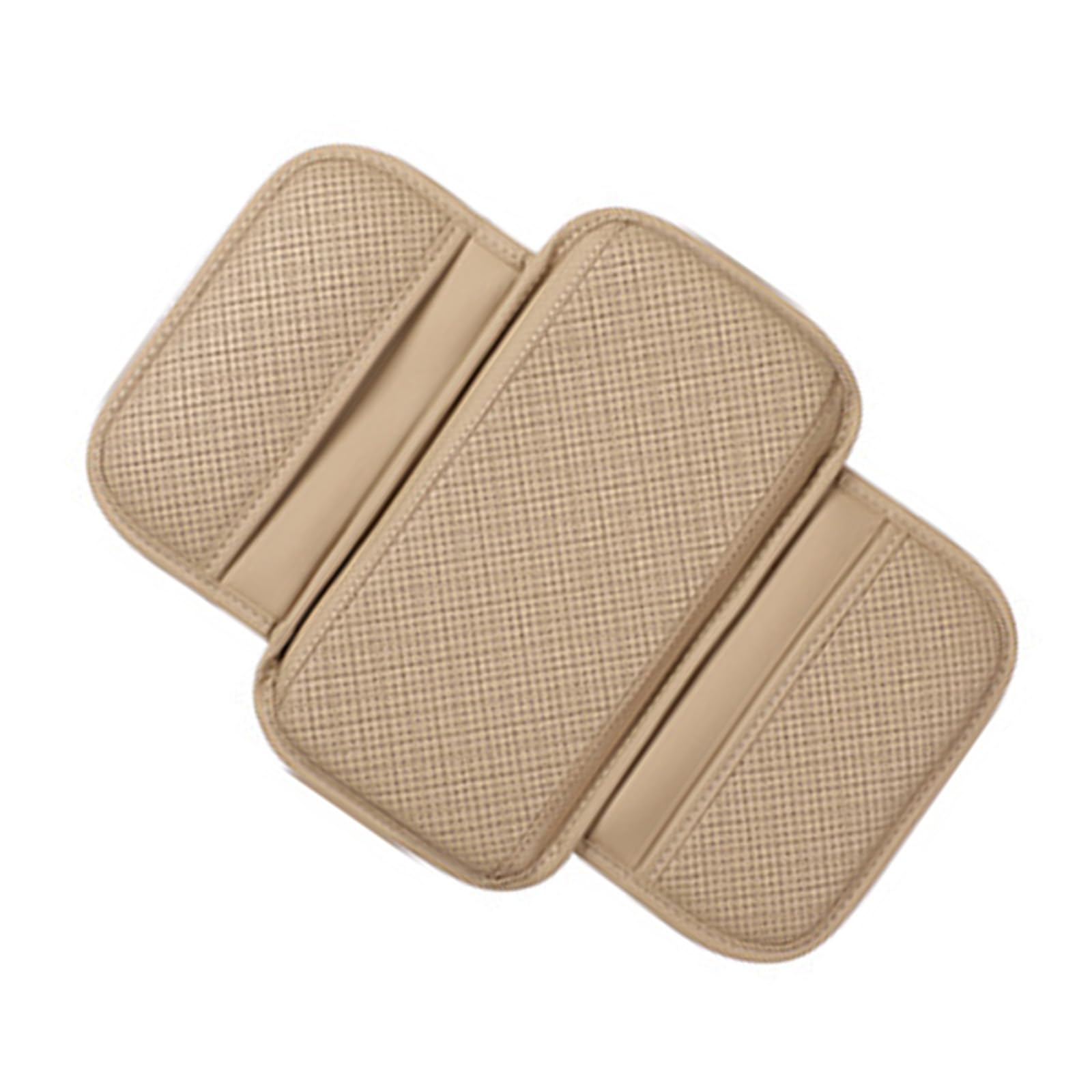 YROHGKPN Leather Car Armrest Cushions Adjustable Car Center Console Pad