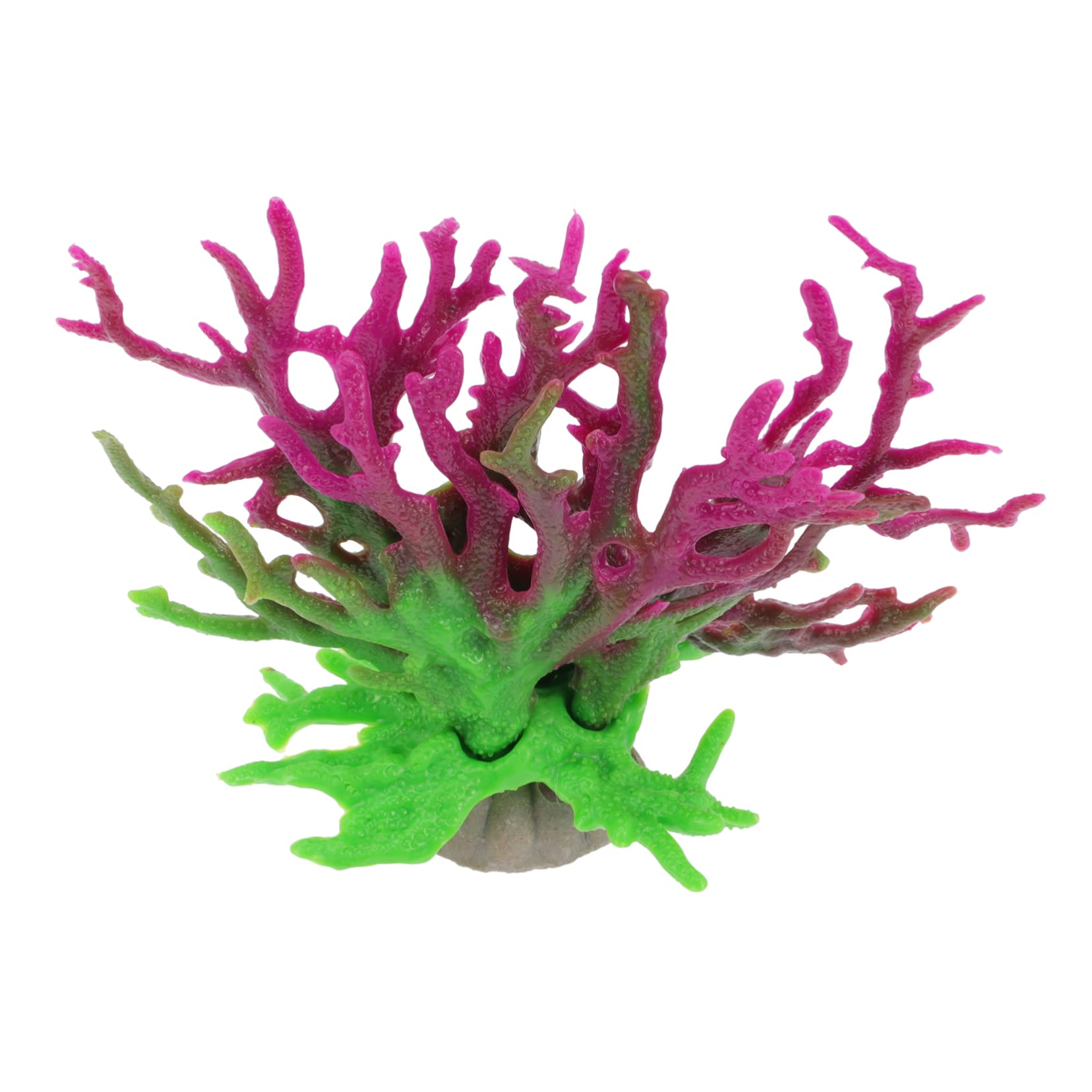 HOLIDYOYO Artificial Resin Coral Tree Ornament for Fish Tank Decoration Lifelike Simulation Coral Branches Stable Base for Aquariums and Home Decor Adds Color and Joy to Your Fish