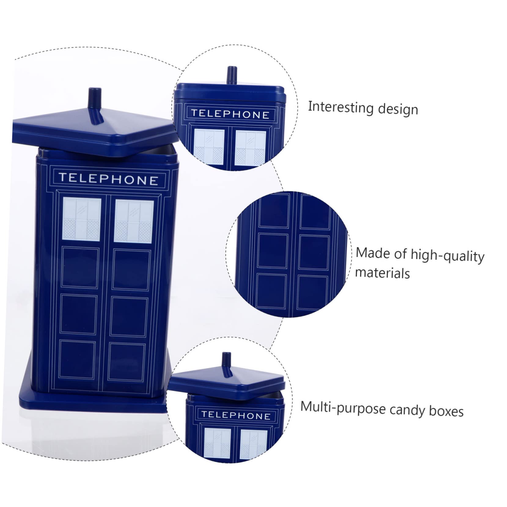 ABOOFAN Lot De 5 Boîtes En Fer Blanc Pour Thé, Thé, Petits Pots En Fer