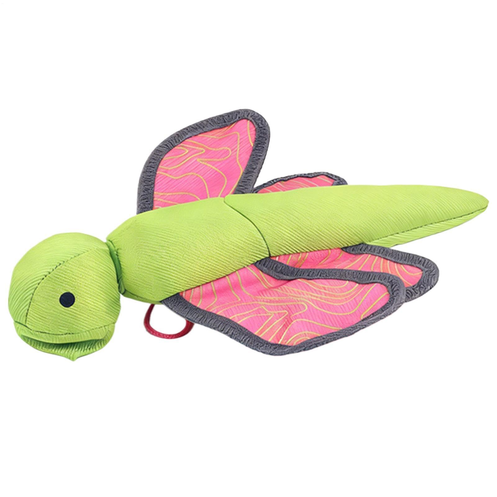 Jeu de vol en forme de peluche pour chien grand terrain plage et camping