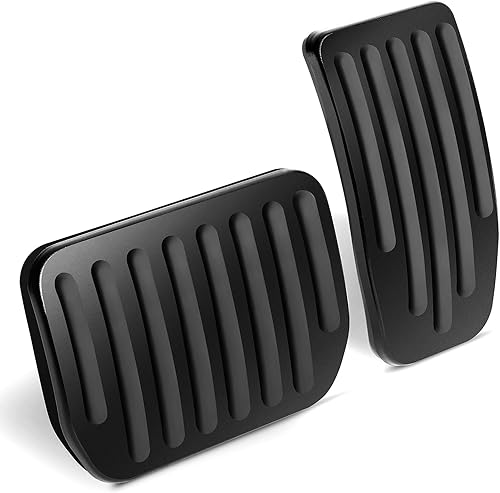 AutoEC Juego de fundas de almohadillas de pedal para Tesla Model 3 Model Y, Model 3 Model Y, Model 3 Model Y, accesorios de rendimiento