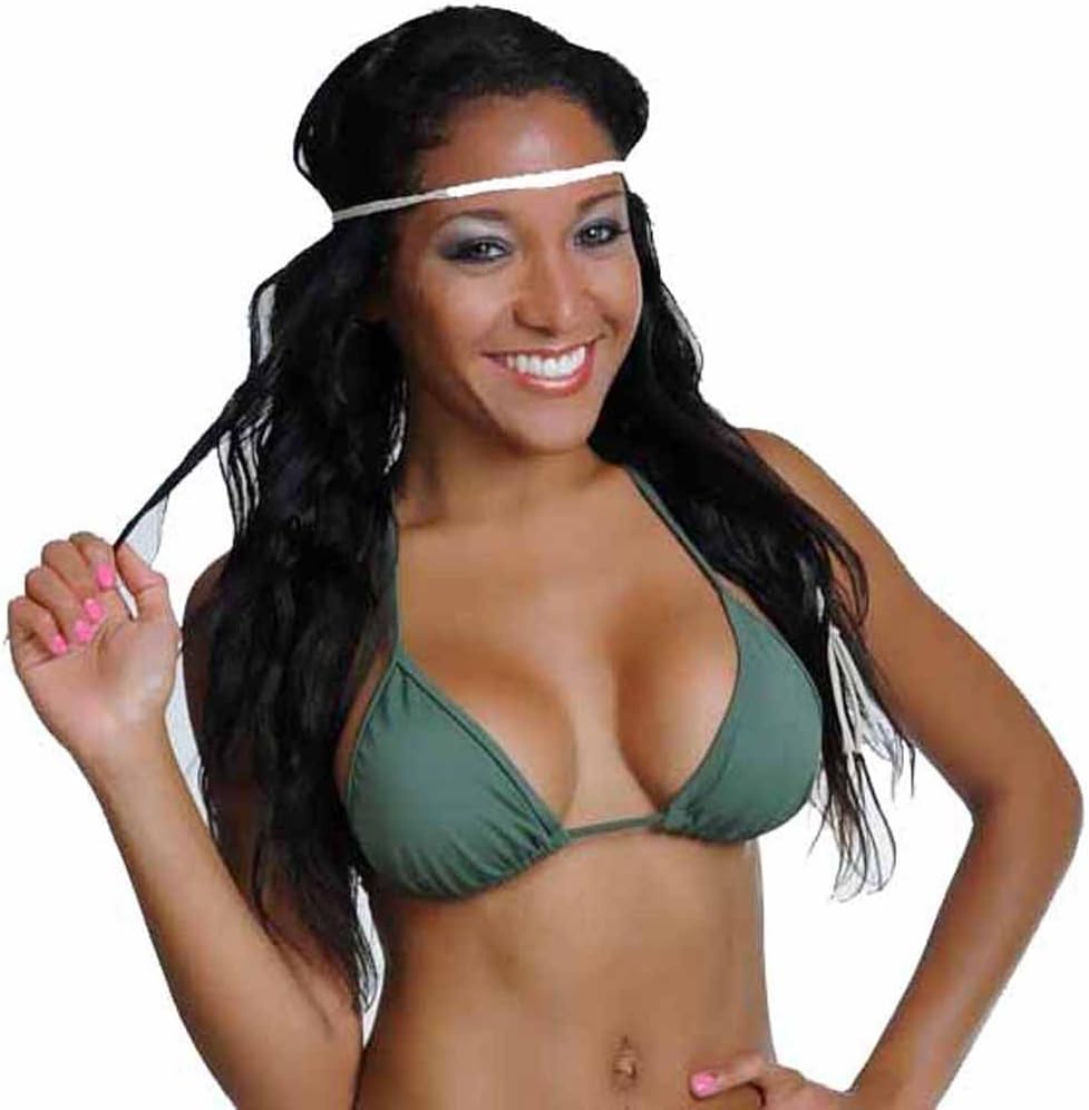 Femme Jolie Women's Triangle Top Medium Olive Green