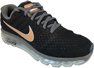 Nike Womens Air Max 2017 Running Shoes (10 M US, Black/Metallic Red Bronze)