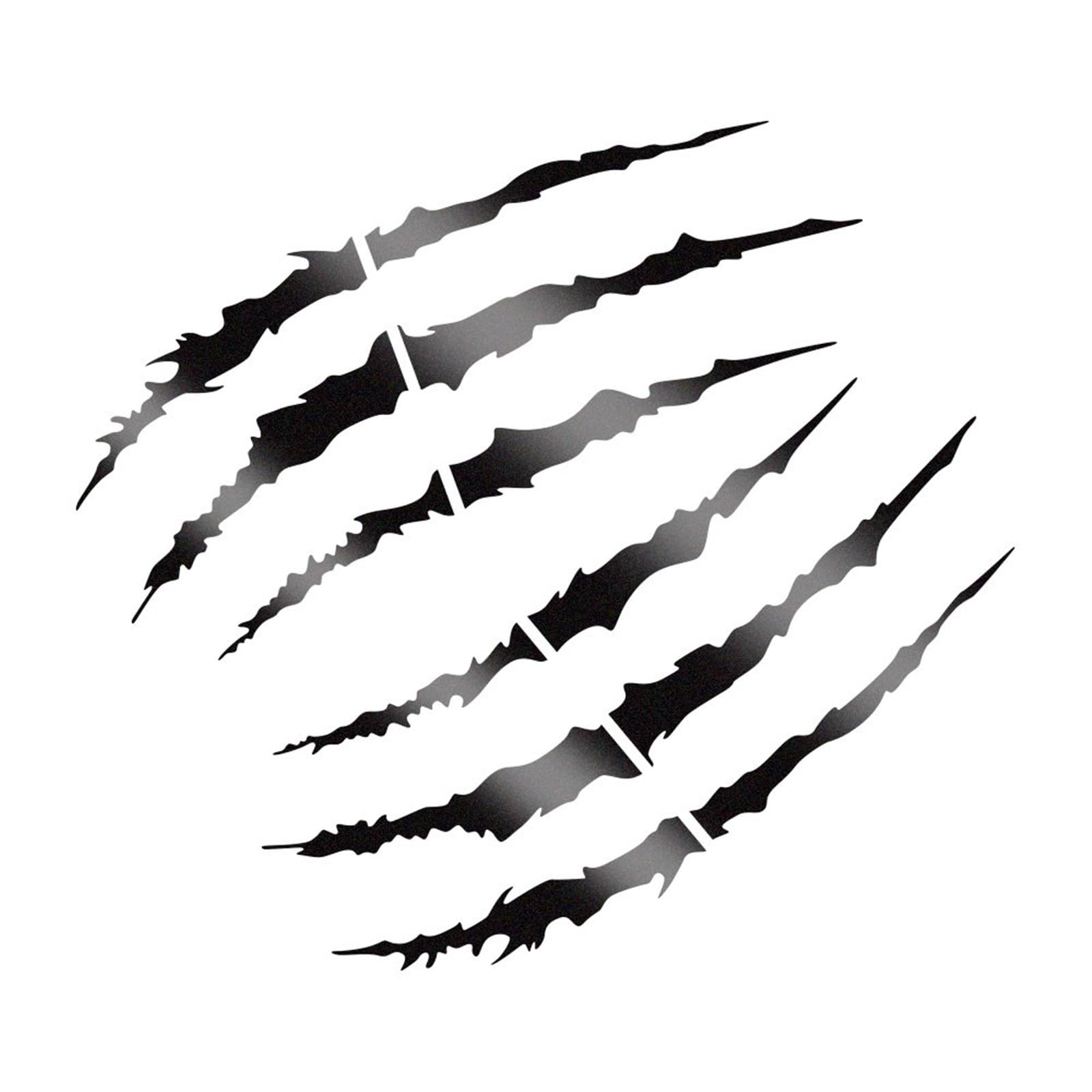 HAfgDJ Motorcycle Sticker Claw Scratch Reflective Car Motorbike Helmet Creative Decal Accessories for S&uzuki