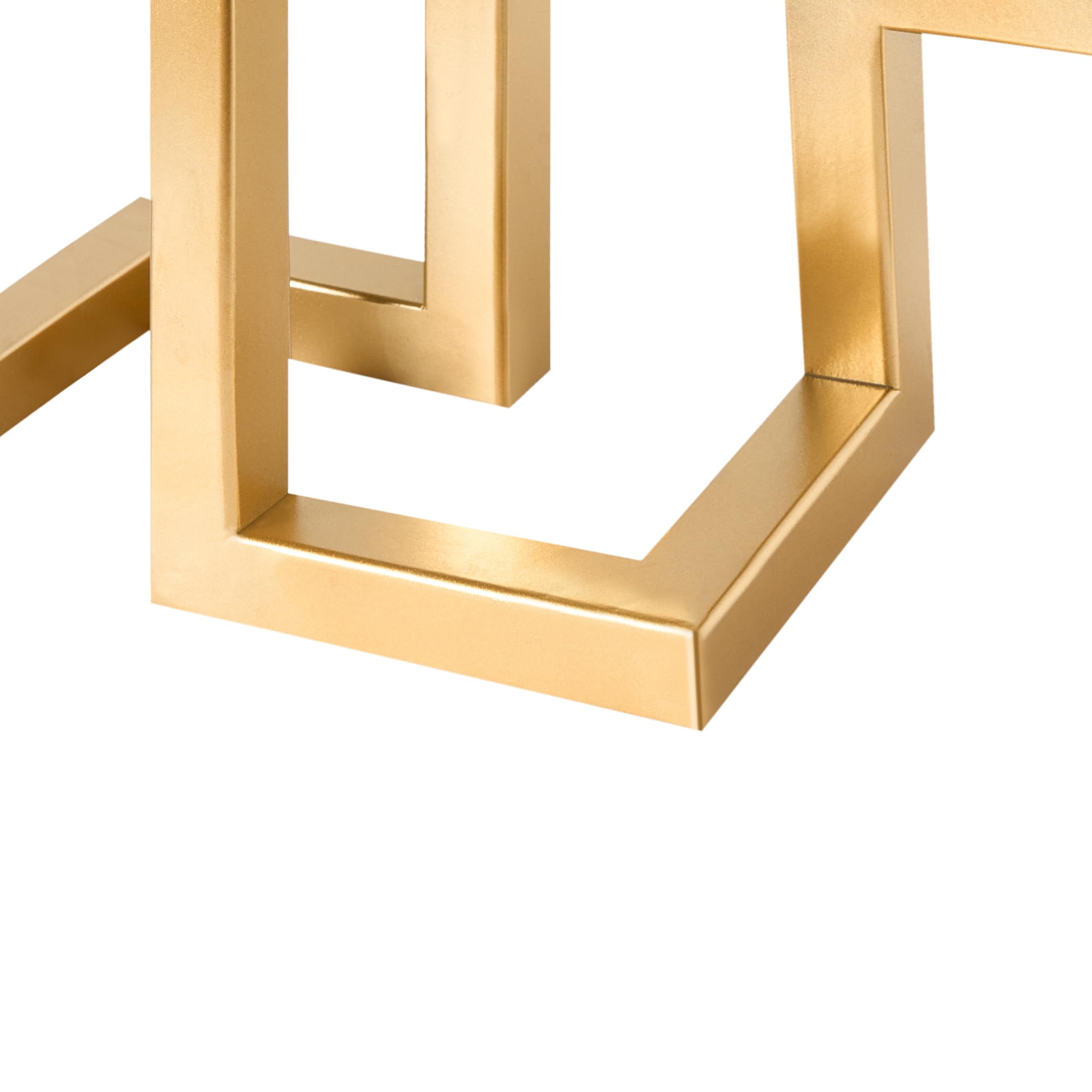 Kerzenständer für 5 Kerzen Metall Gold minimalistische Deko Raposo