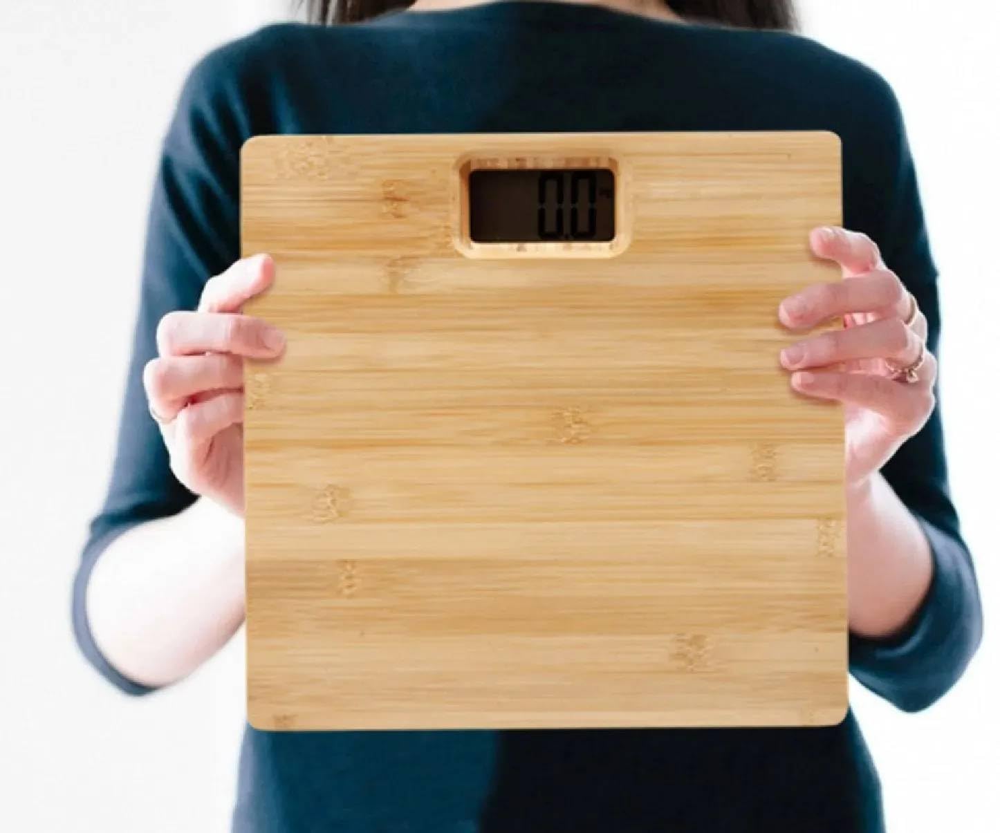 Mann Mart‚Precise Digital Bathroom Scale with Fall-Proof Wooden Body ‚¨ Smart Body Fat & Weight Measurement for Home Use-picture-26