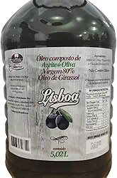 Azeite de Oliva Virgem 80% Nacional 5 Litros Restaurantes Pizzarias Qualidade Premium Lisboa