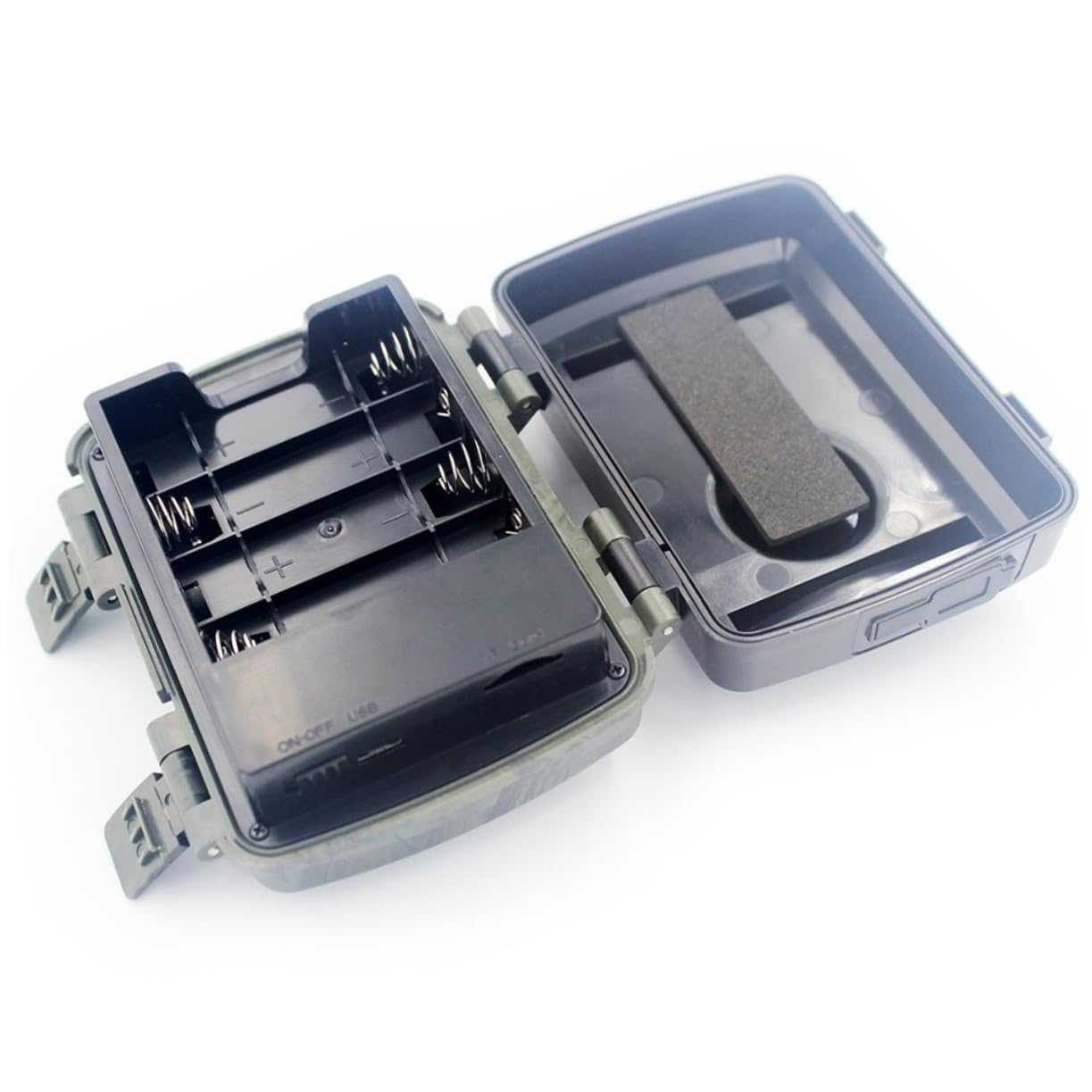 TOYANDONA Caméra de Chasse 1080p Étanche Vision Infrarouge Pir, Objectif Grand Angle 52°, pour Observation Faune en Extérieur