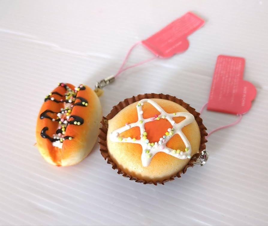 Amazon.co.jp: スイーツ お菓子 キーホルダー 4点セットおまけ