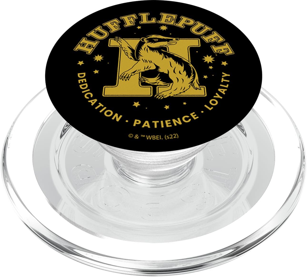 Harry Potter House Hufflepuff Dedication Patience Loyalty PopSockets PopGrip for MagSafe
