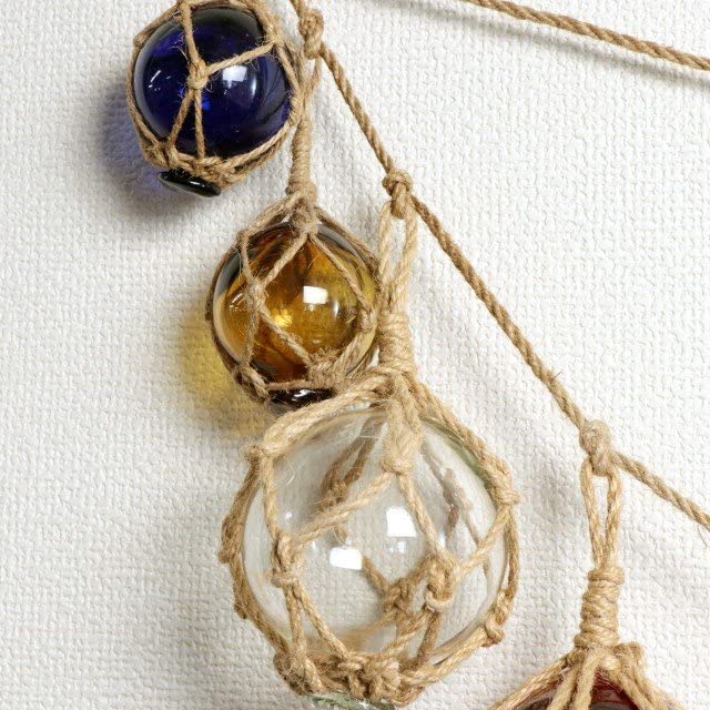 48センチ特大美　ガラス玉　浮き玉　吊り下げ　自立で立つ　置物　インテリア　漁具 48センチ特大美 ガラス玉 浮き玉 吊り下げ 自立で立つ 置物