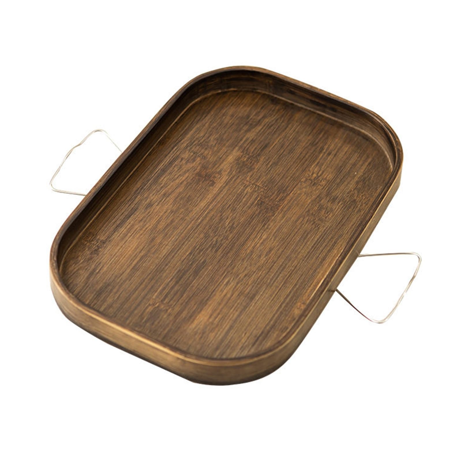 XCSDEW Rectangular Sofa Tray,Bamboo Armrest Storage Shelf,Adjustable Support,Suitable for Holding Cups and Snacks