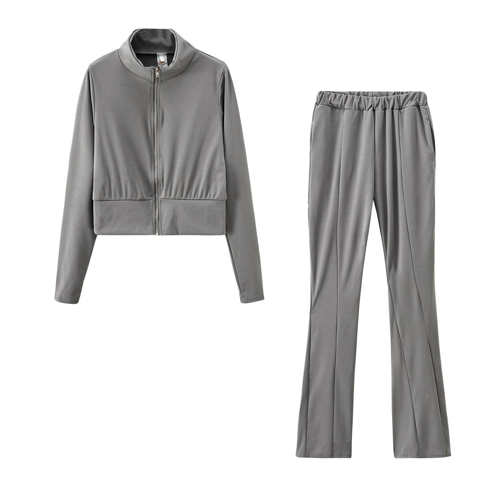 Conjunto Deportivo de 2 Piezas para Mujer: Atuendo Casual de Primavera
