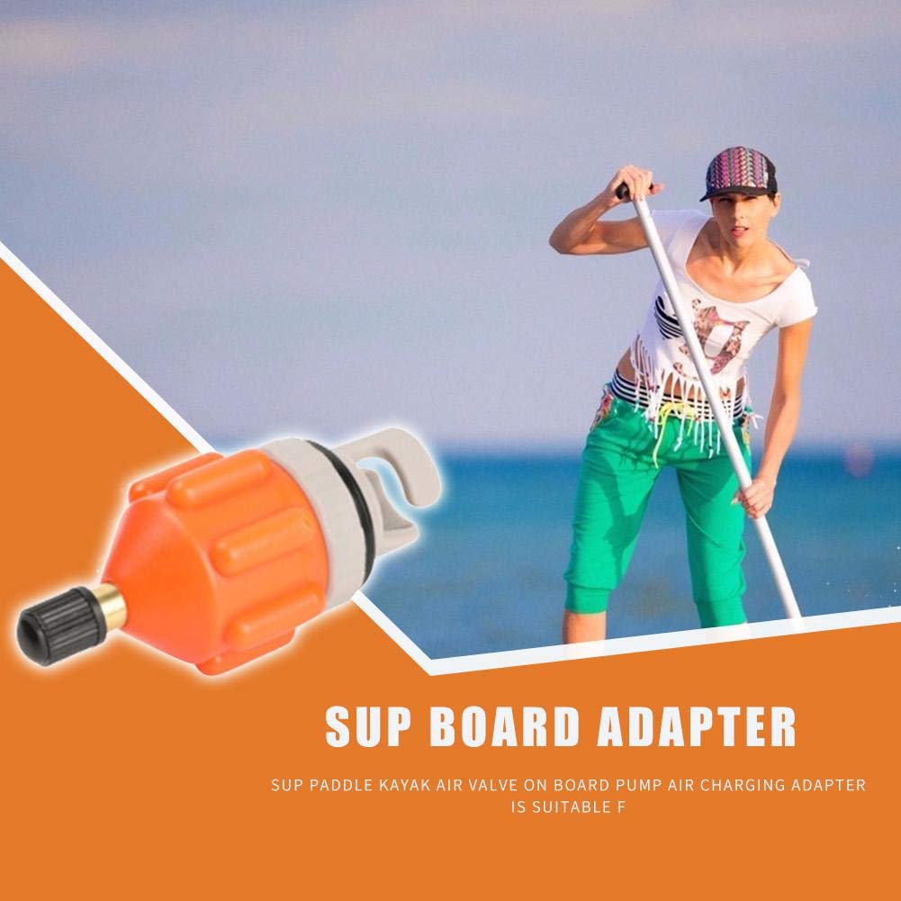 Sup adapter do wentyla pontonowego, adapter do wentyli Sup do deski Stand Up Paddle, standardowy adapter do wentyli do nadmuchiwanych łodzi wioślarskich