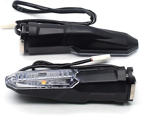 Miniatura 3 de MZS Luces intermitentes para motocicleta, lámpara LED ámbar indicadores delanteros y traseros compatibles con Z125 Z400 Z650 Z900 Z1000 Z100SX