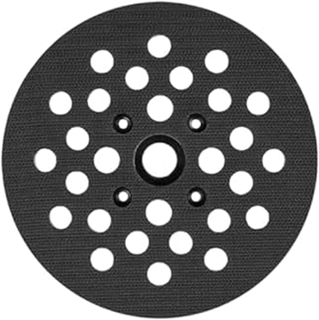 6 Inch Backing Plate – Compatible with Milwaukee 49-36-0402 – Hook and Loop Pad Mount with Rubber Construction for Random Orbital Polishers