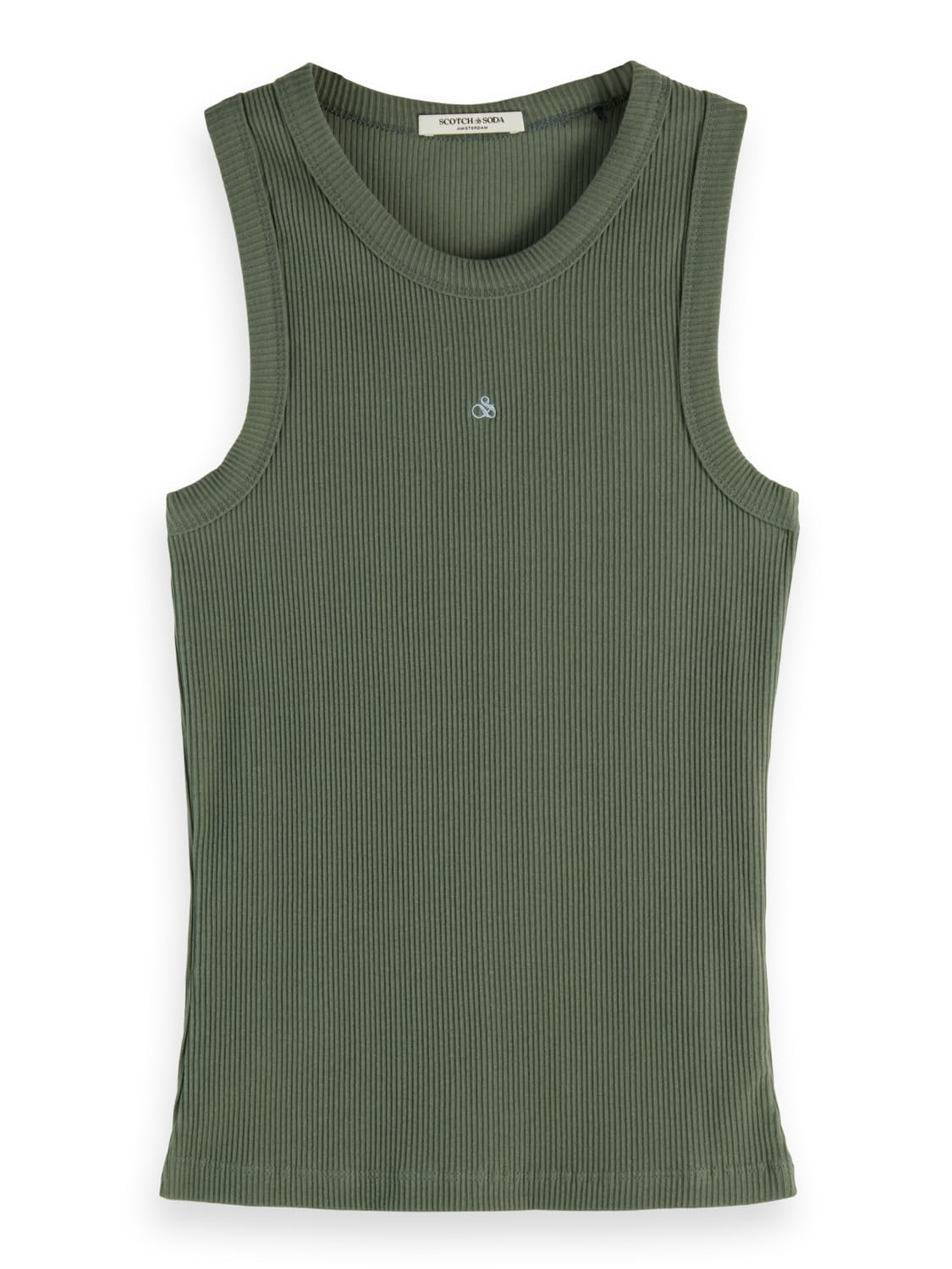 Scotch & Soda Damen Bib Racer Tank Top Tanktop (1er Pack)