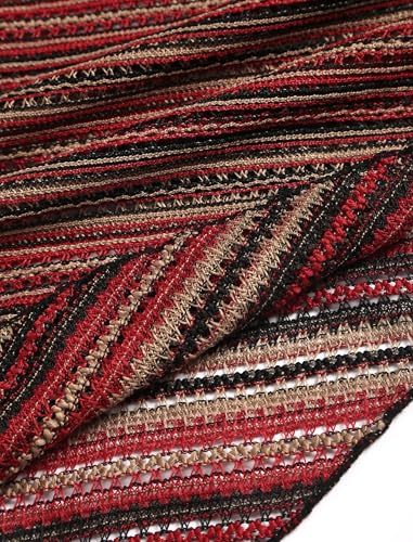 Image of ZAFUL Sarong Coverups for Women Beach Vacation Fishnet See Thru Tie Side Bathing Suit Cover Up Mini Skirt