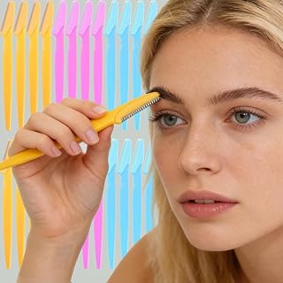 60 unids/5 juegos de cejas recortadora de cej...