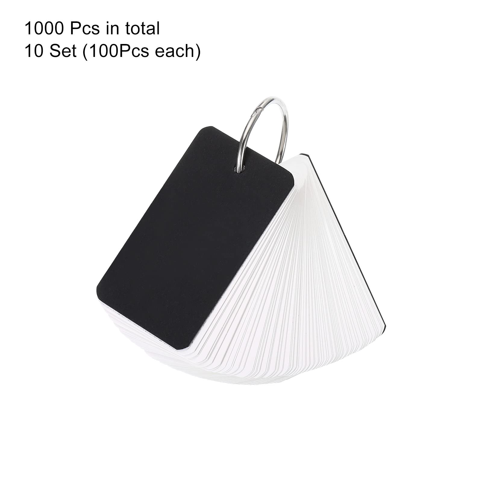 PATIKIL Blank Index Cards with Ring - Image 3
