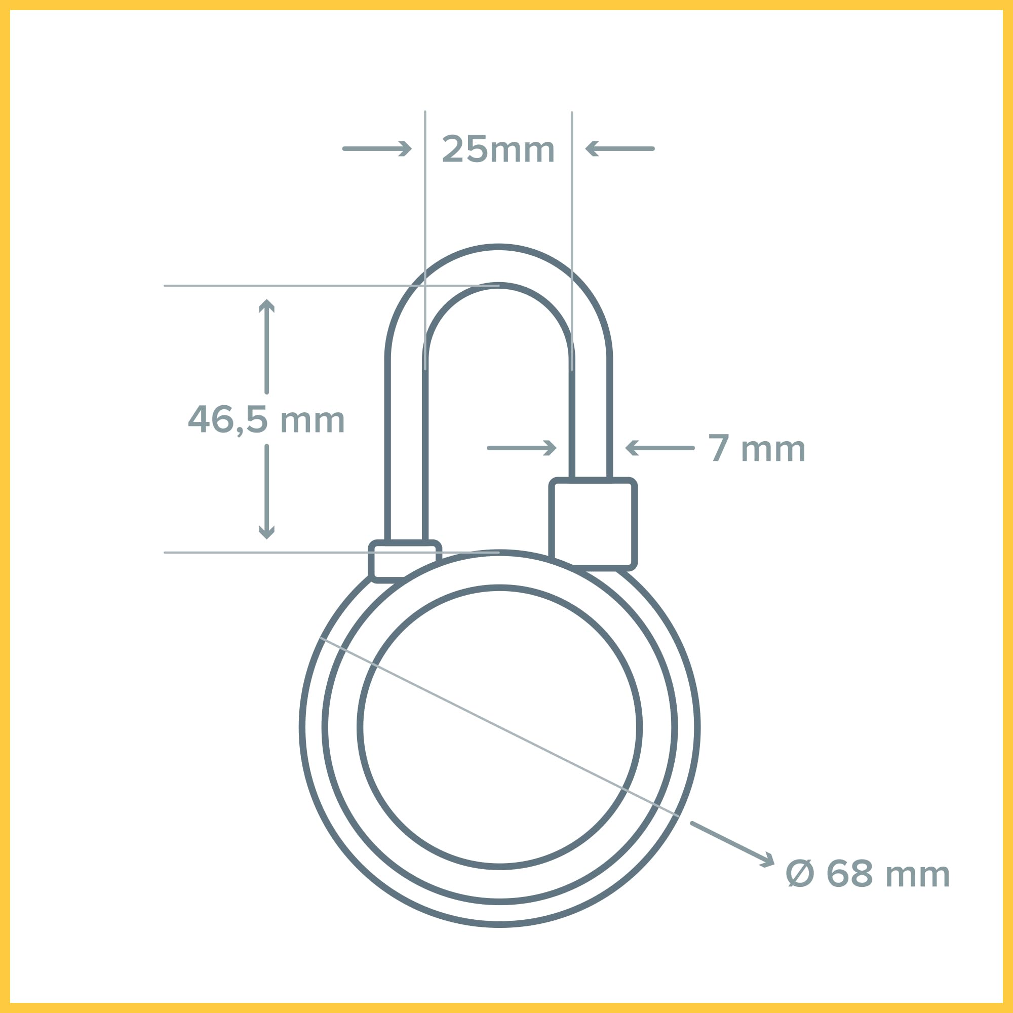1Control LOCO, Cadenas Bluetooth Intelligent, Corps Renforcé en Aluminium, Batterie d'une durée de vie jusqu'à 180 jours, Résistant aux Intempéries, Certification IP67, Compatible avec iOS et Android