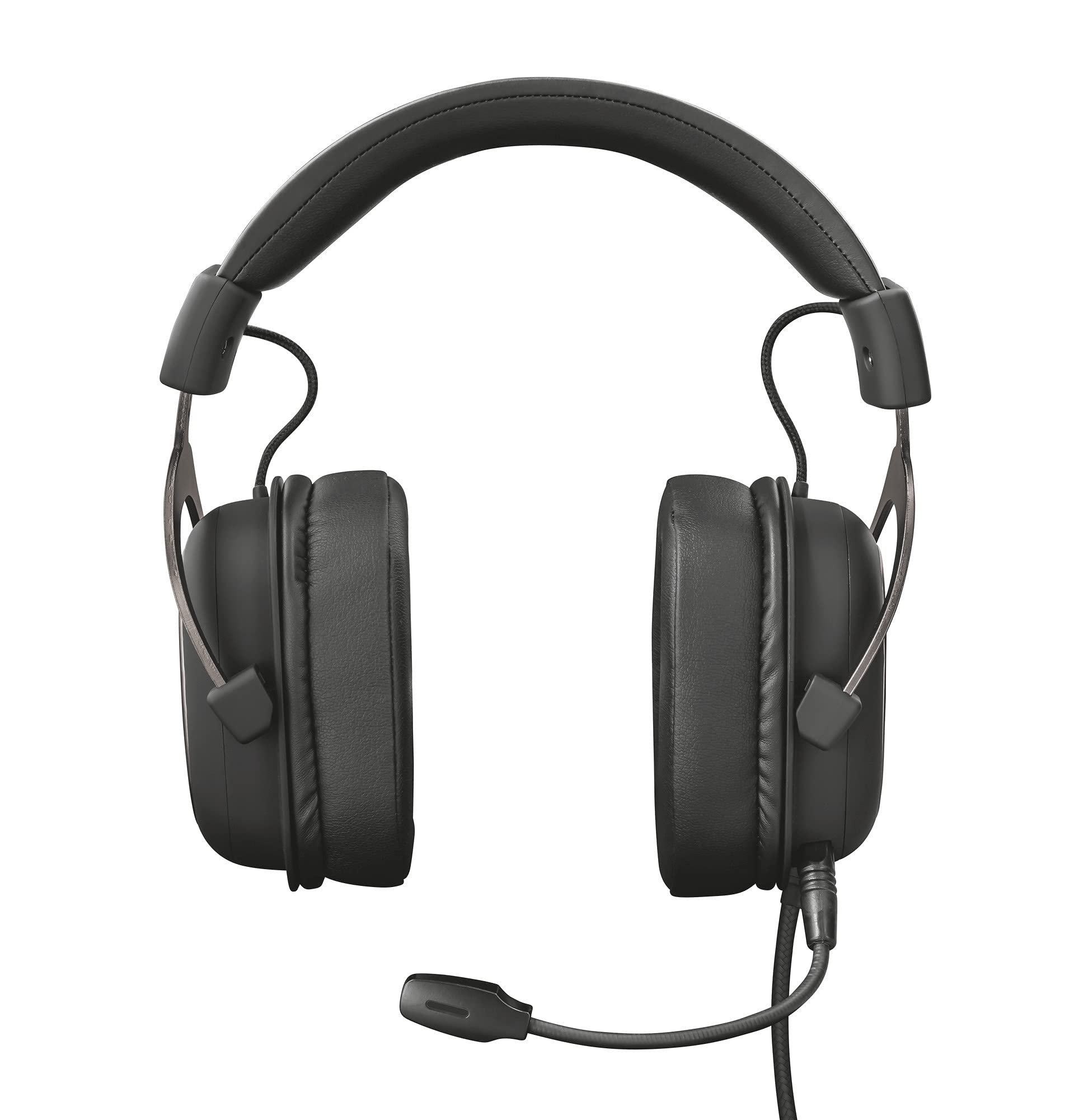 Trust Gaming GXT 414 Zamak Casque Gamer avec Micro, Casque-Micro pour PC, Ordinateur Portable, Xbox One, PS4 et Nintendo Switch, Jack 3.5mm, Over-Ear - Noir