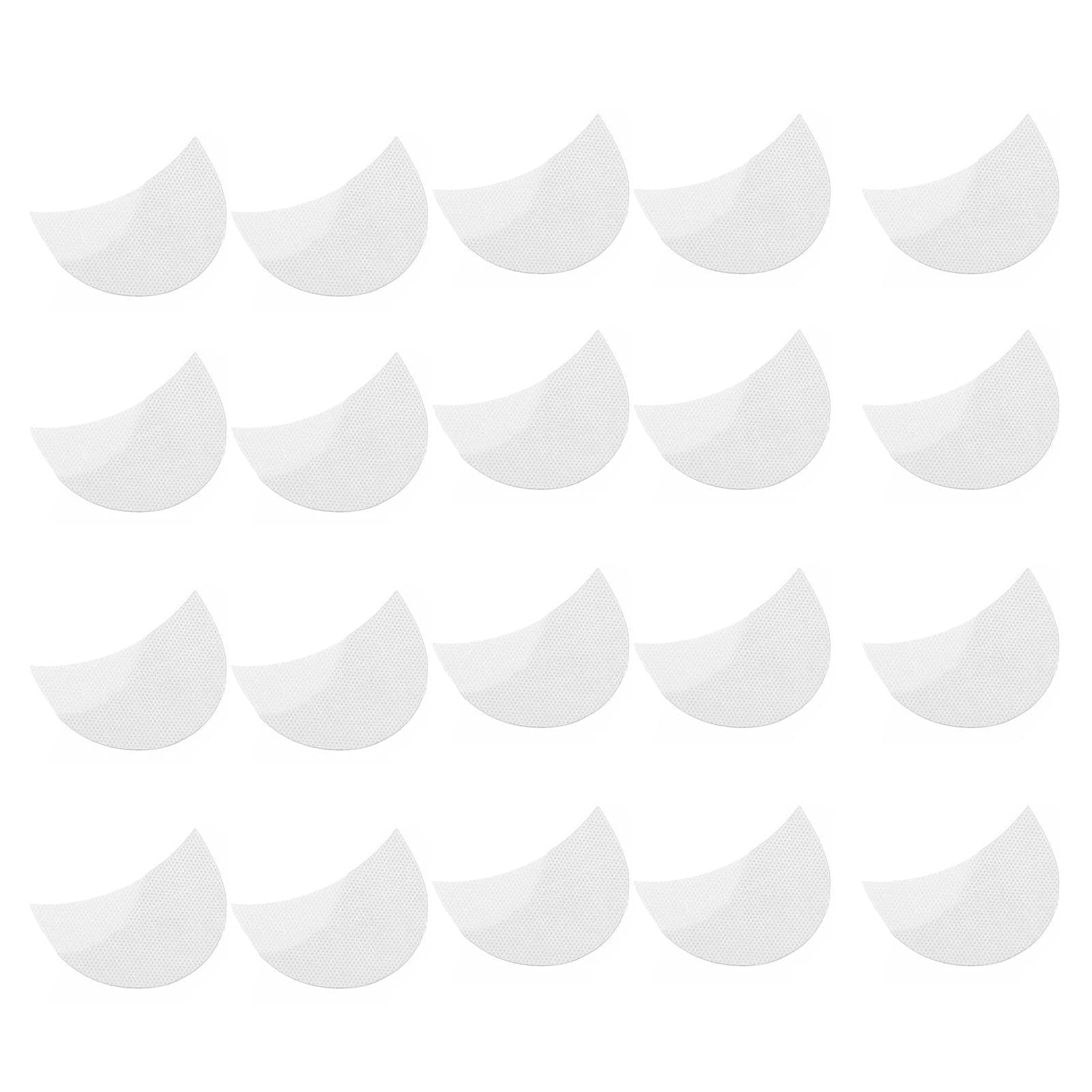 NGCG 100-Pieces Eye Protectors Stickers Eyeshadow Pads Under Eye Eyeliner Pad Eyeshadow Pads Stencils Under Eye Pads For Eyelash Extensions Eye Tape Eyeshadow Pads Stencils, 50 sheets