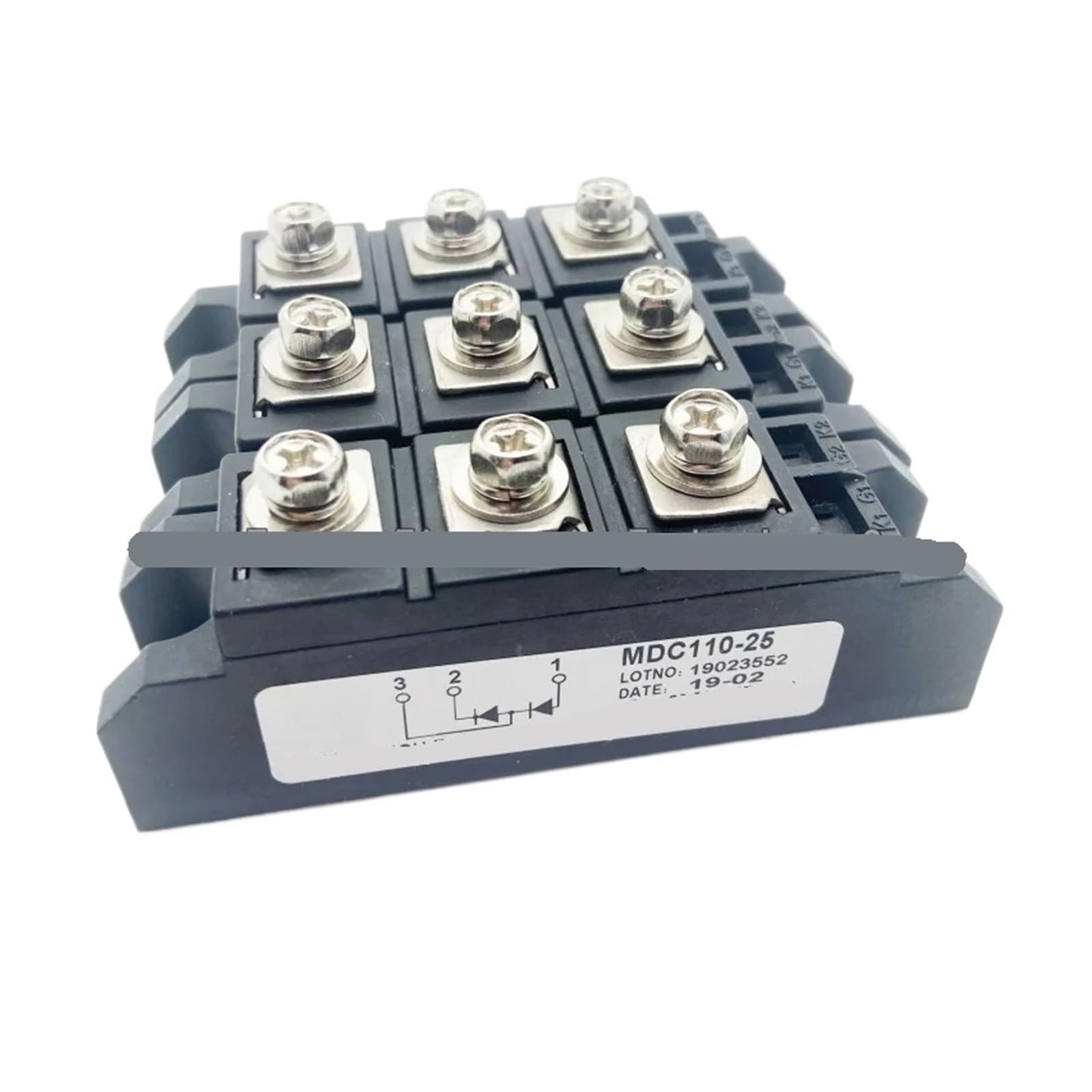 SWEWDSQG 1pcs MTC110-14 MTC100A1600V MTC110-16 MDC110-14 MTC110-18 MTC100-18 MDC100-18 MDC100-16 MDC100-14 MDC110-25 MDC100A1600V MDC110-16 rectifier bridge Module(MTC100-18)