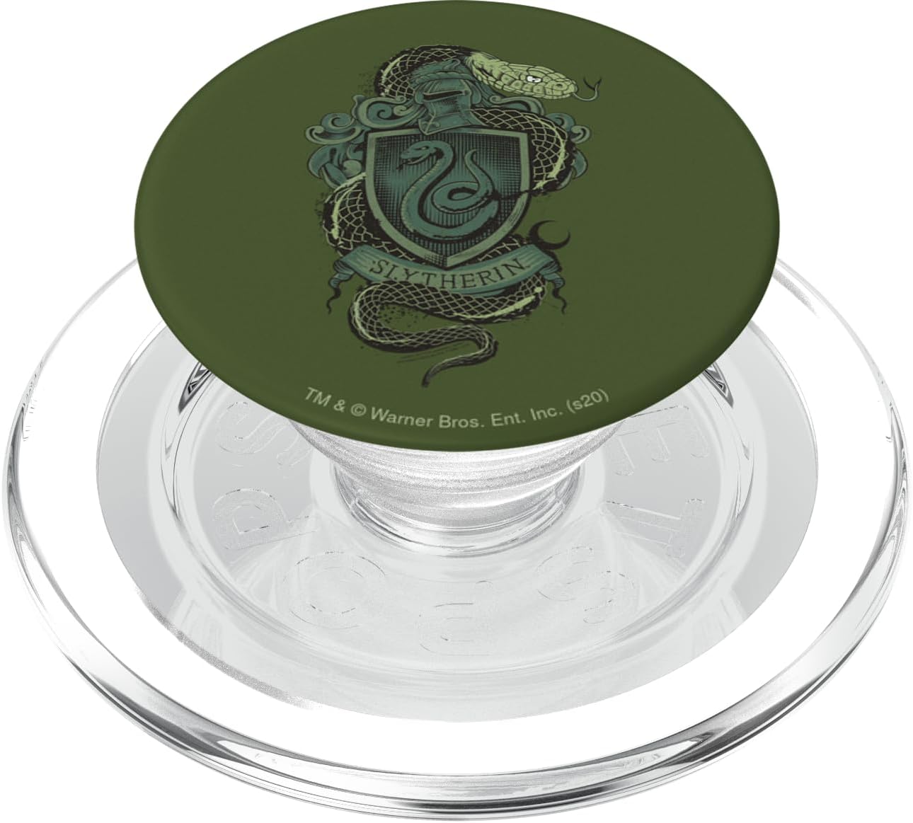 Harry Potter Slytherin Snake Crest PopSockets MagSafe PopGrip for iPhone