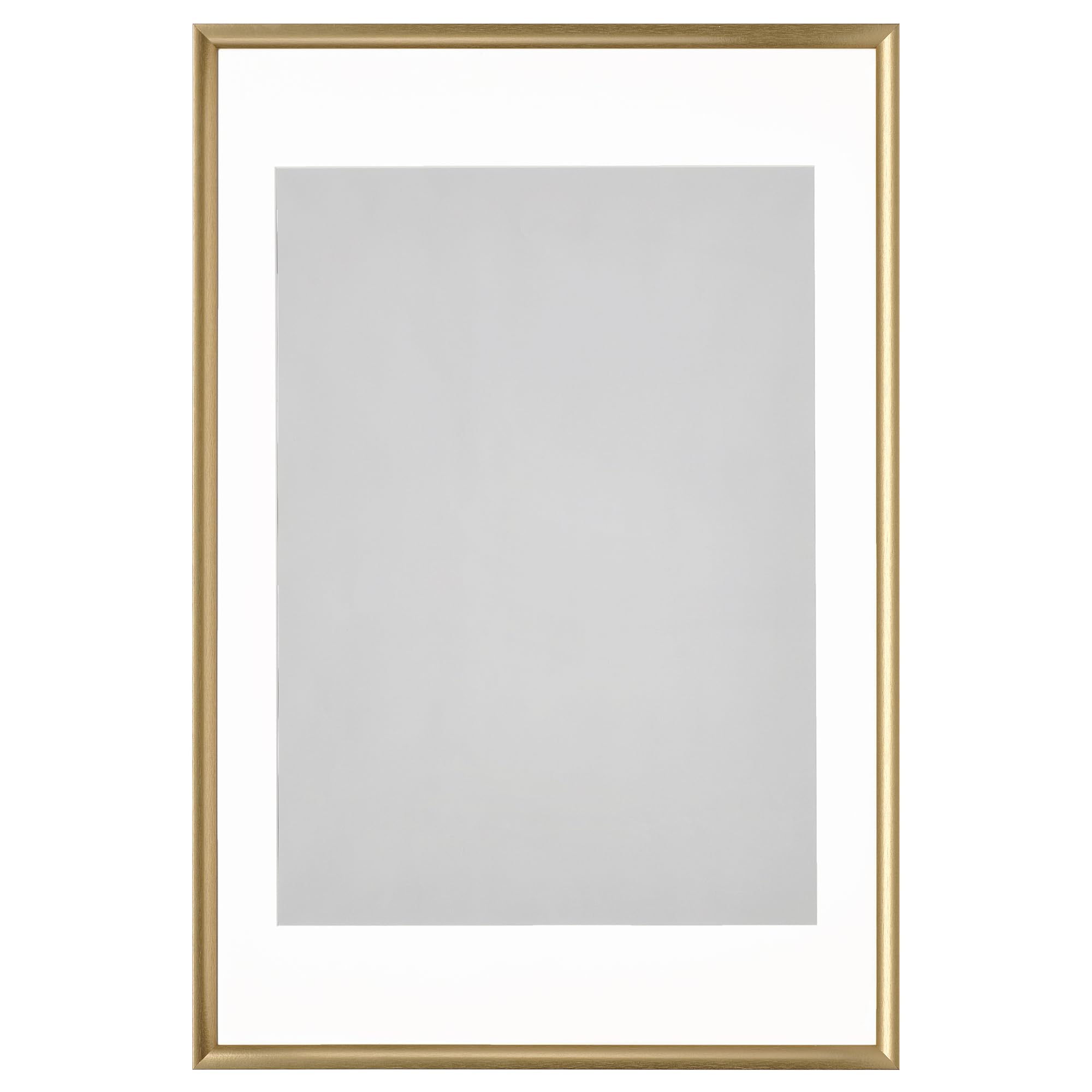 Cadre doré 61 x 91 cm SILVERHÖJDEN pour décorer un salon chic