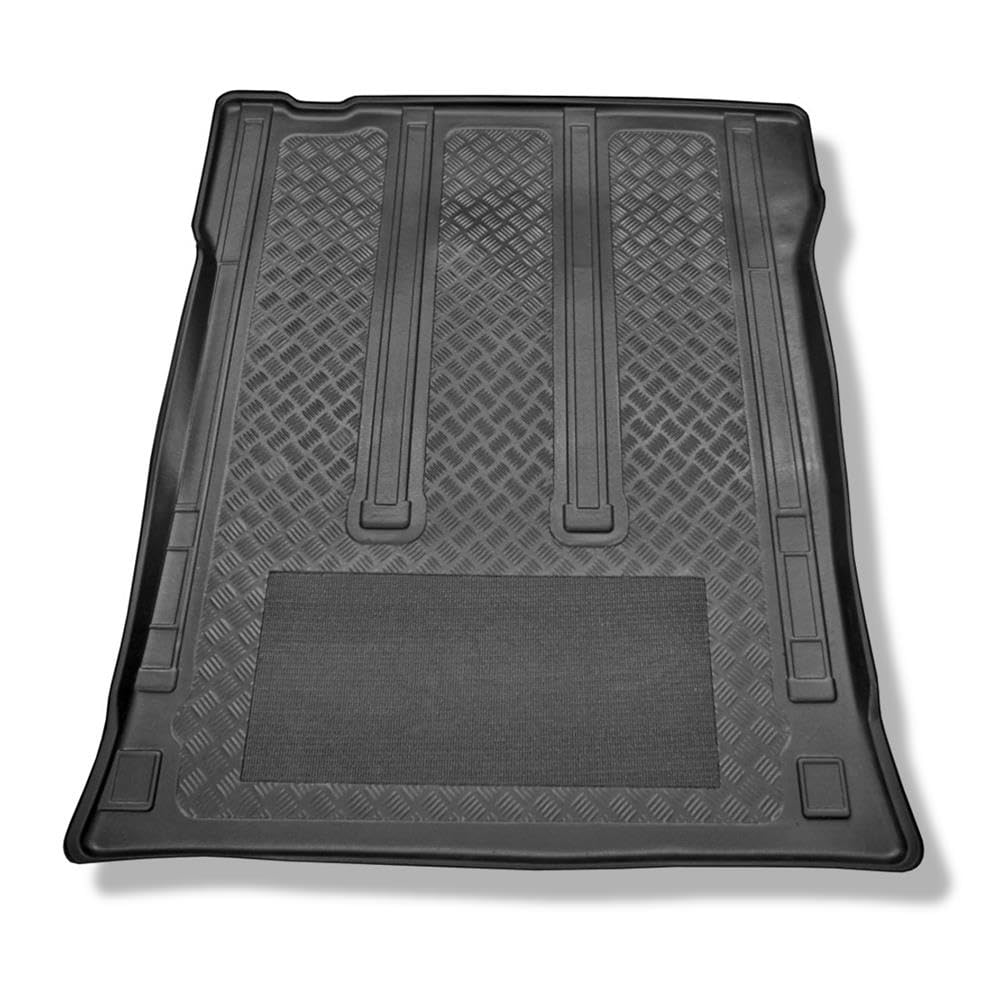 Mossa Tapis De Coffre Sur Mesure Mercedes-Benz Vito W447 Tourer (depuis 10/2014) – Bac De Coffre Antidérapant, Imperméable, Empattement Long 3200 Mm