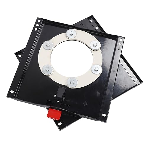 Base giratoria para asiento de automóvil, acero al carbono y base de asiento de placa de acero laminado en caliente con rotación de 360 grados para