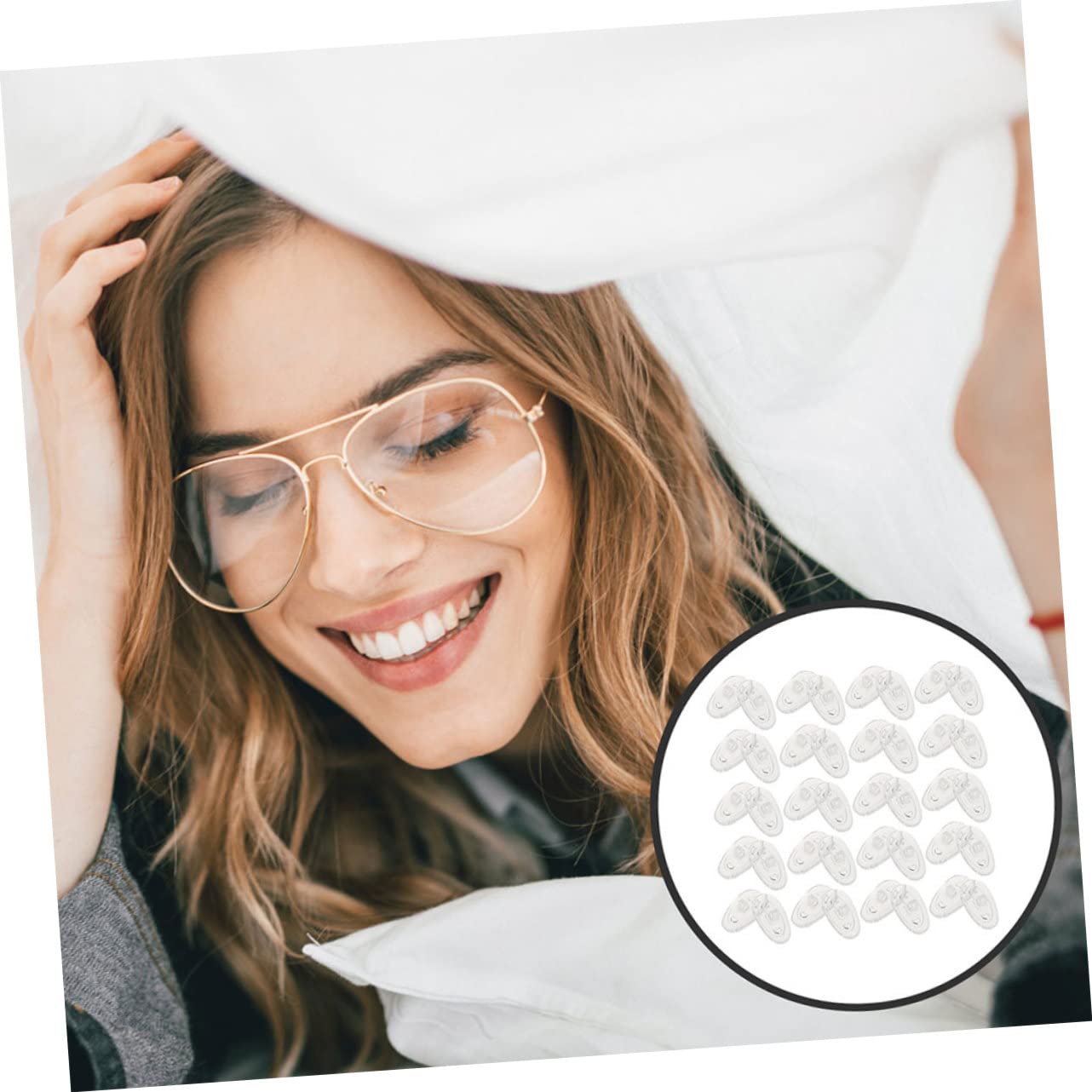 Plaquettes Nasales En Silicone Pour Lunettes – 30 Paires Antidérapantes Transparentes, Coussinets Confortables Compatibles Lunettes De Soleil Vue, Accessoires Pratiques Pour Usage Quotidien