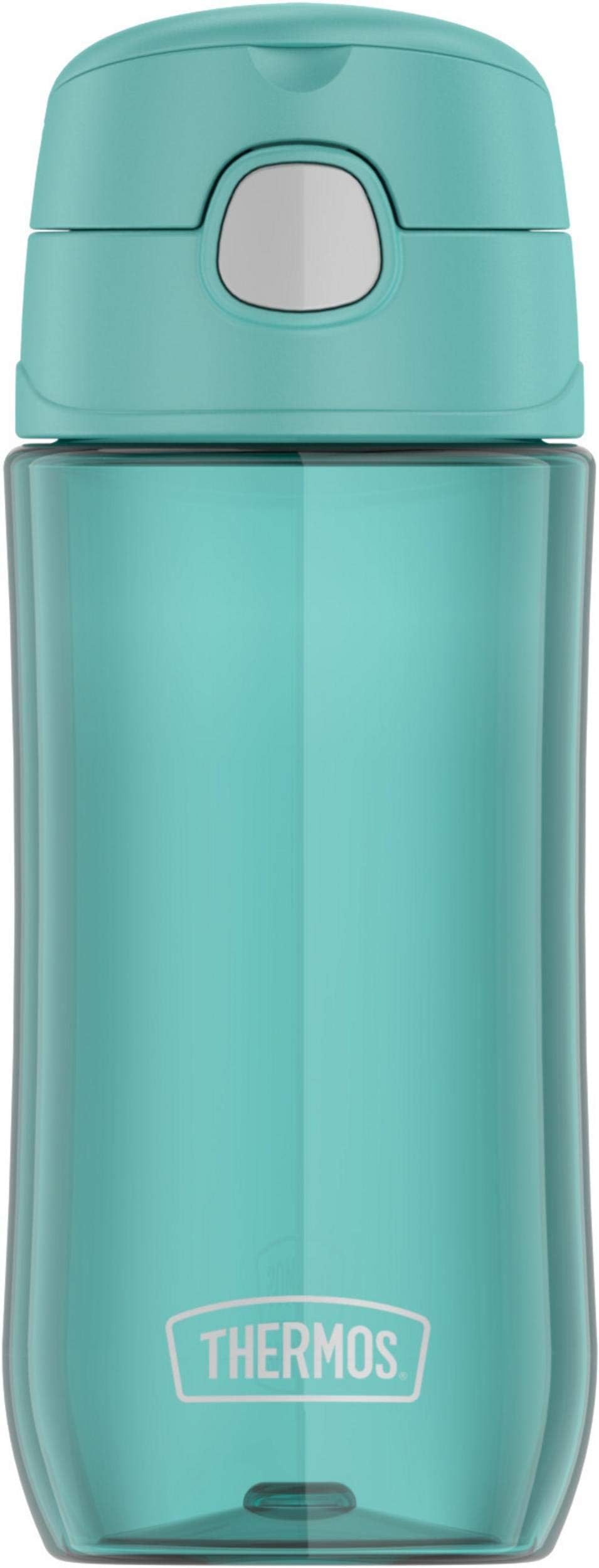 โ THERMOS FUNTAINER PLASTIC KIDS AQUA BLUE BOTTLE 470ML, GP4040AQ, PLASTIC HYDRATION BOTTLE WITH LID, PLASTIC BOTTLE, WATER BOTTLE