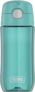 زجاجة ترطيب بلاستيك THERMOS 16 أونصة مع صنبور ، أكوا