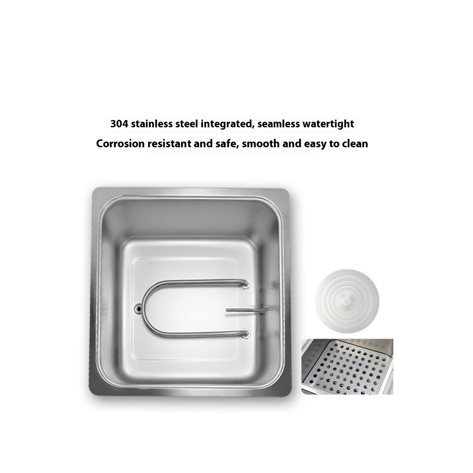 Bain-marie de laboratoire, Chauffe-eau électrique à température constante à affichage numérique, bain-marie anti-séchage en acier inoxydable de laboratoire, trou