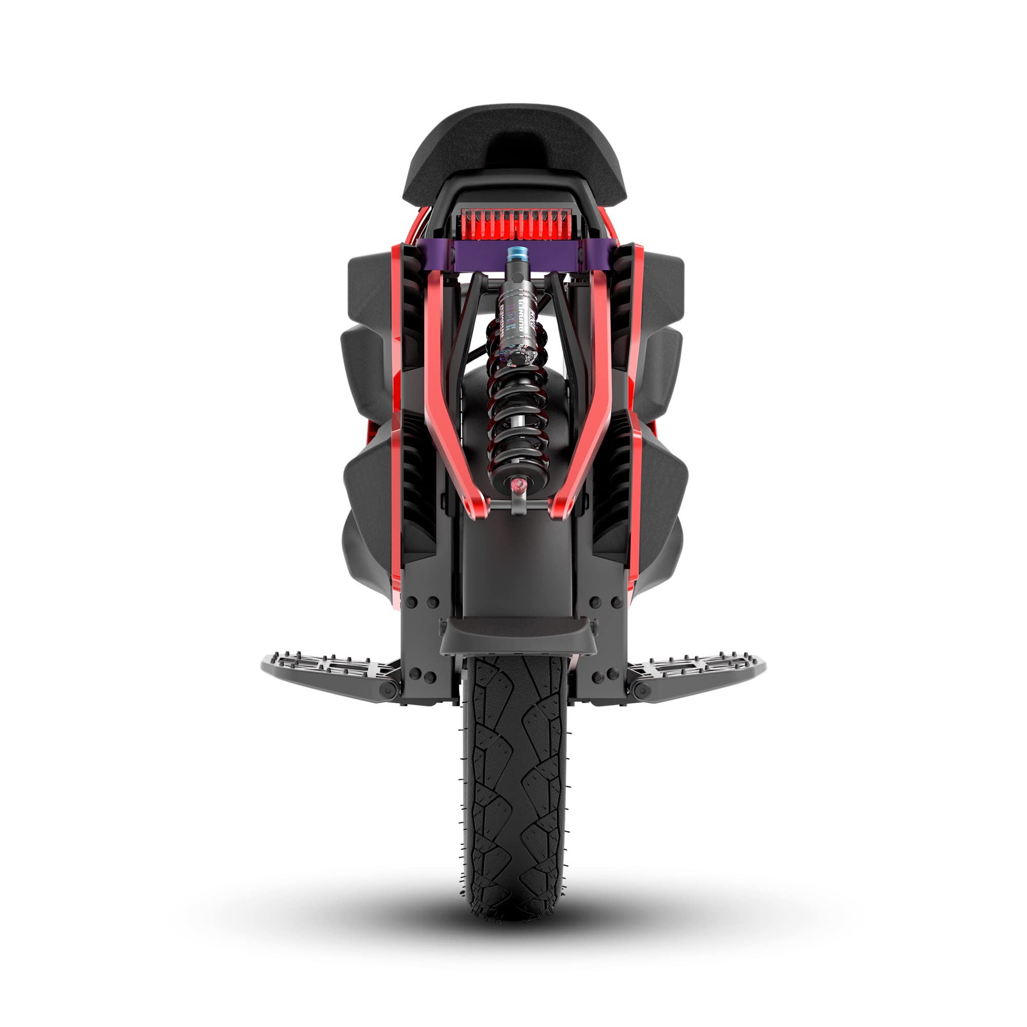 Gyroroue Kingsong S22 Eagle Noir et Rouge : Amazon.es: Deportes y