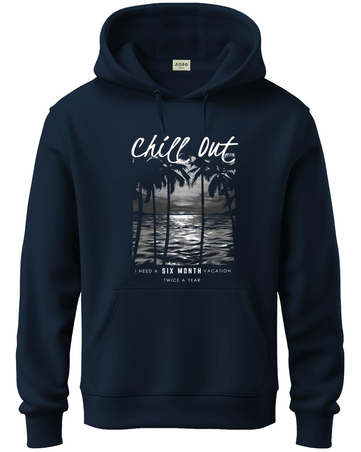 ADRO Hoodies for Men | Printed Hoodie for Men | Cotton Hoodie | Mens Hoodies | Sweatshirt for Men | Hooded Hoodie-picture-48