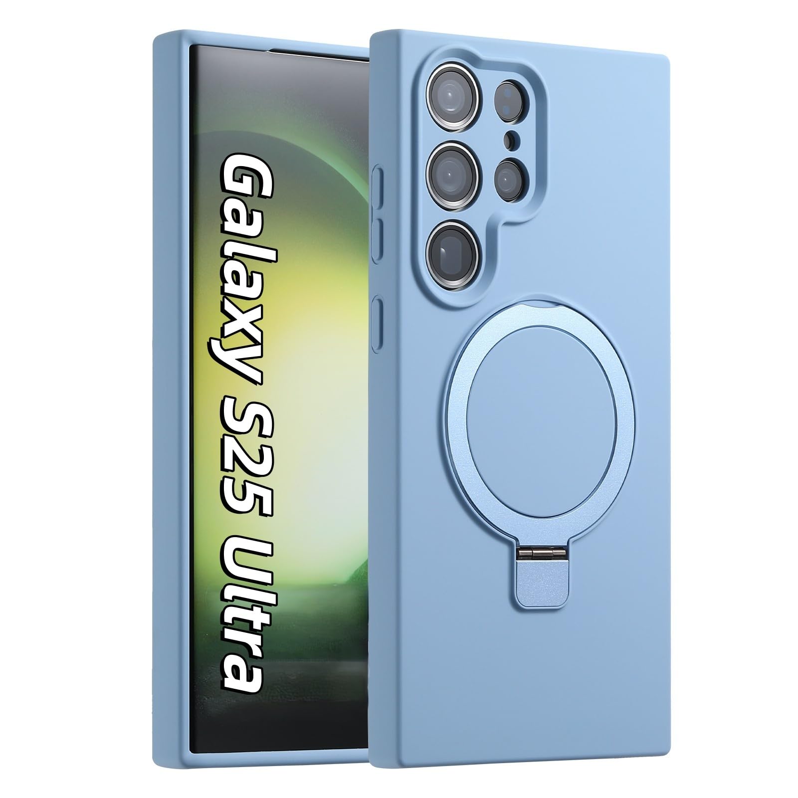 MEIQIBAO Per Samsung Galaxy S25 Ultra 5G magnetica Cover Nascondibile magnetica 