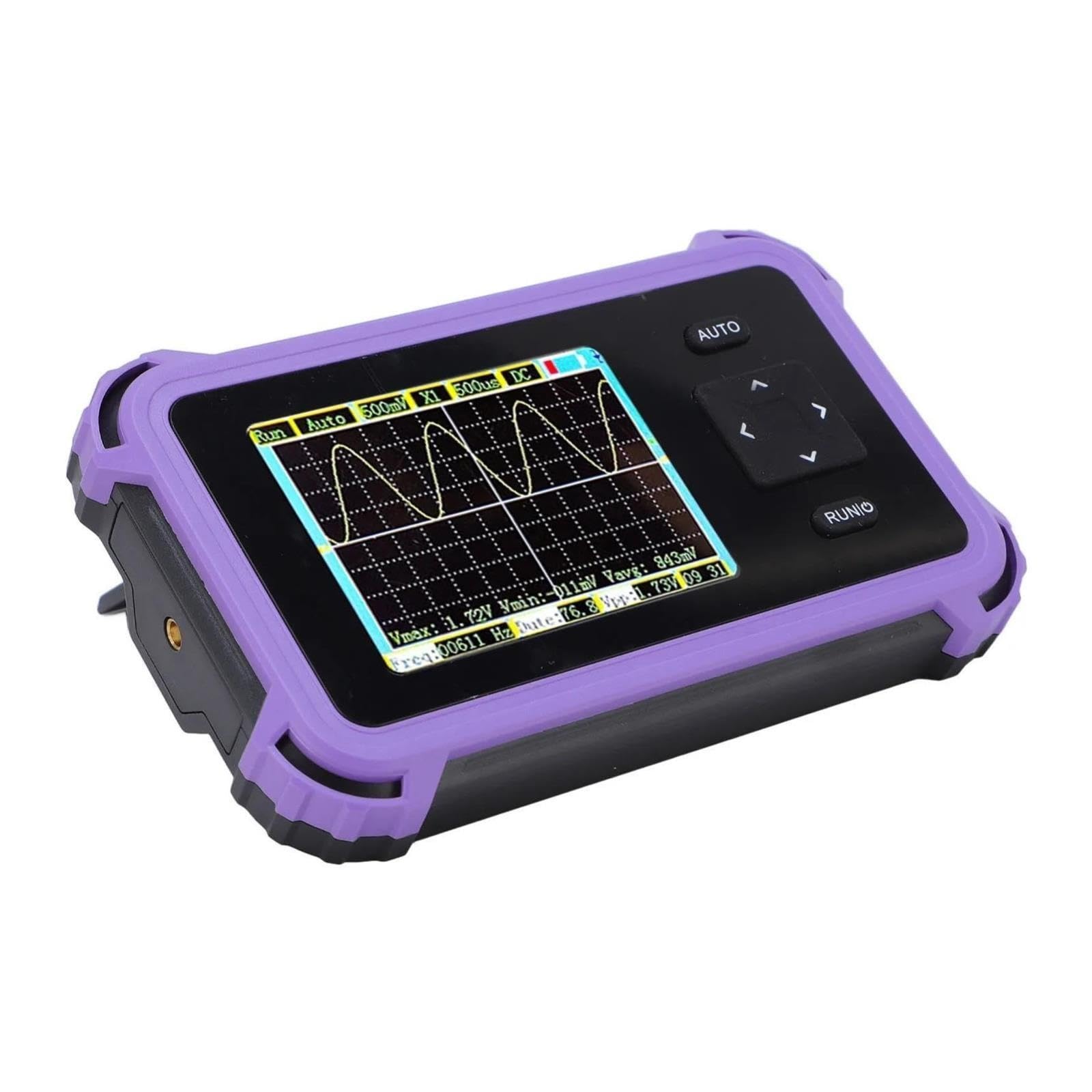 Oscilloscopio portatile, Oscilloscopio portatile Larghezza di banda 1 MHz 8,33 MS/s Mini ambito per l'insegnamento dei principianti