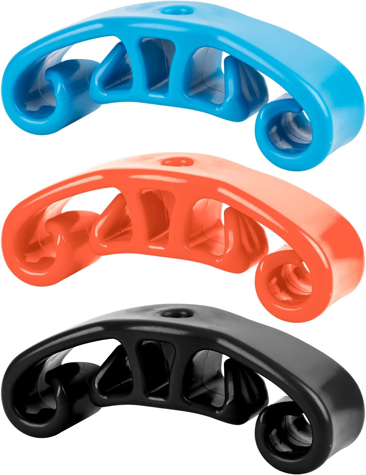 3Pack Grocery Bag Carrier - Plastic Bag Organizer and Rack, Heavy Duty 105 lbs, Hands Free Design, Suitable for Groceries and Paint Can Holders