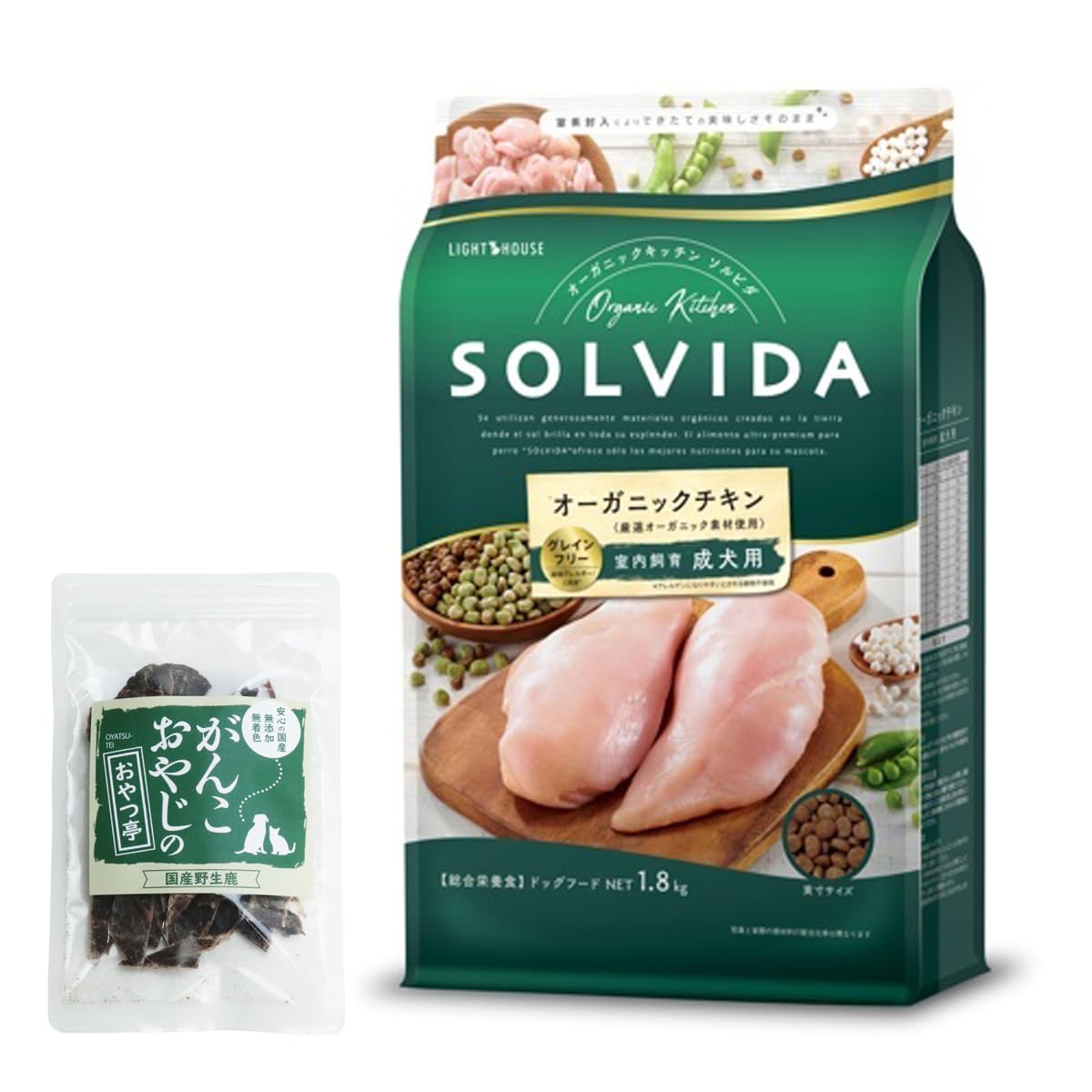Amazon.co.jp: ソルビダ SOLVIDA ドッグフード グレインフリー チキン 
