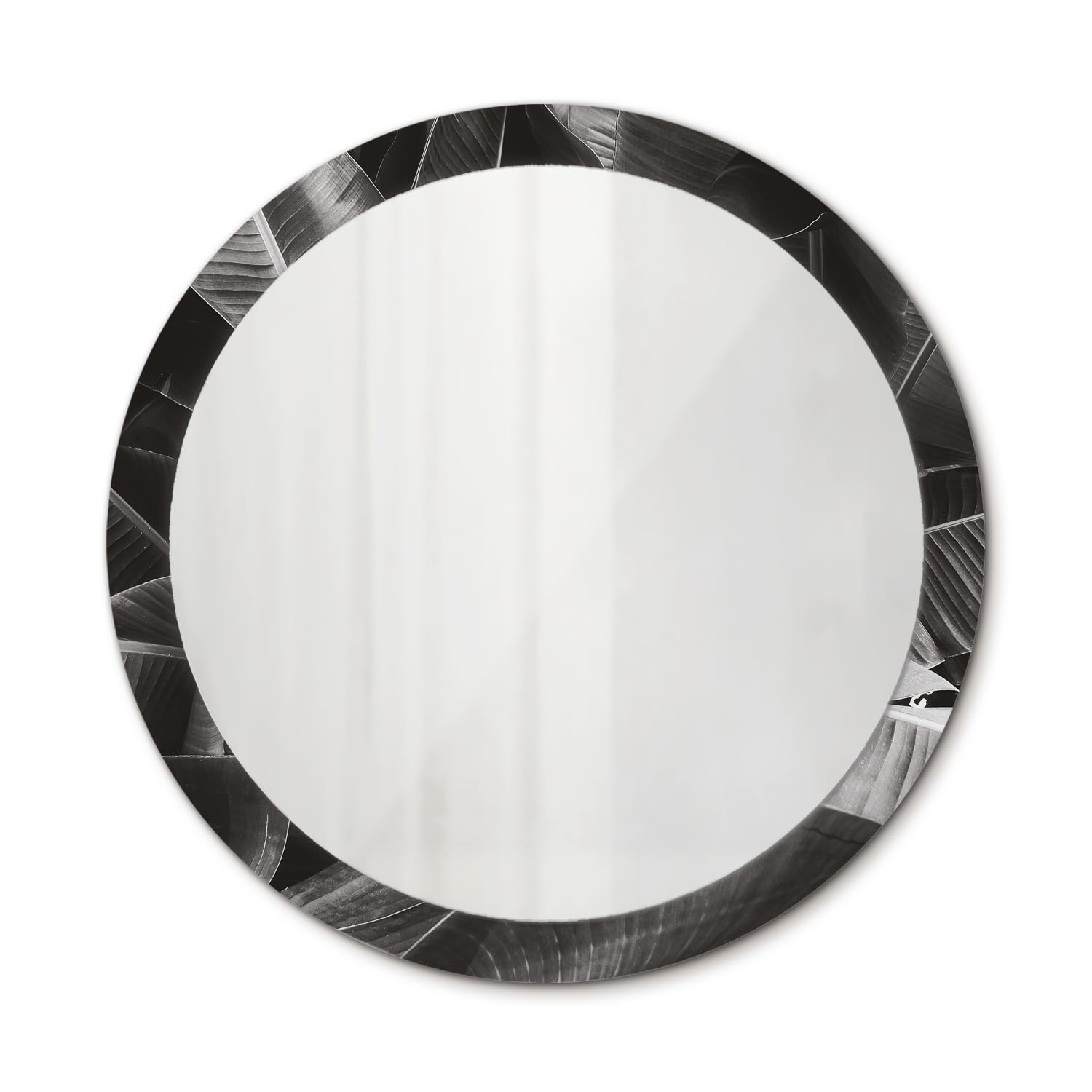 Miroir imprimé 100 cm design moderne décoration murale haut de gamme